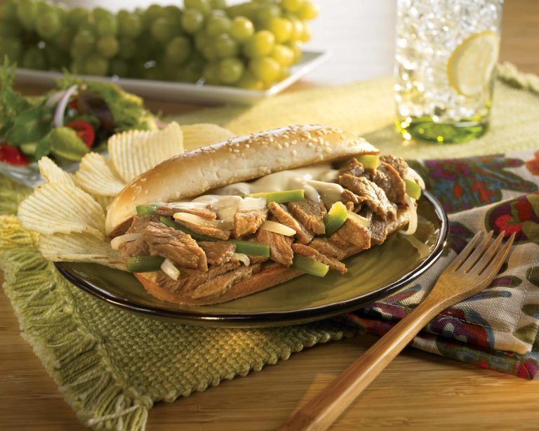 Shaved Beef Steak - Philly Sandwich 8x10 (1)