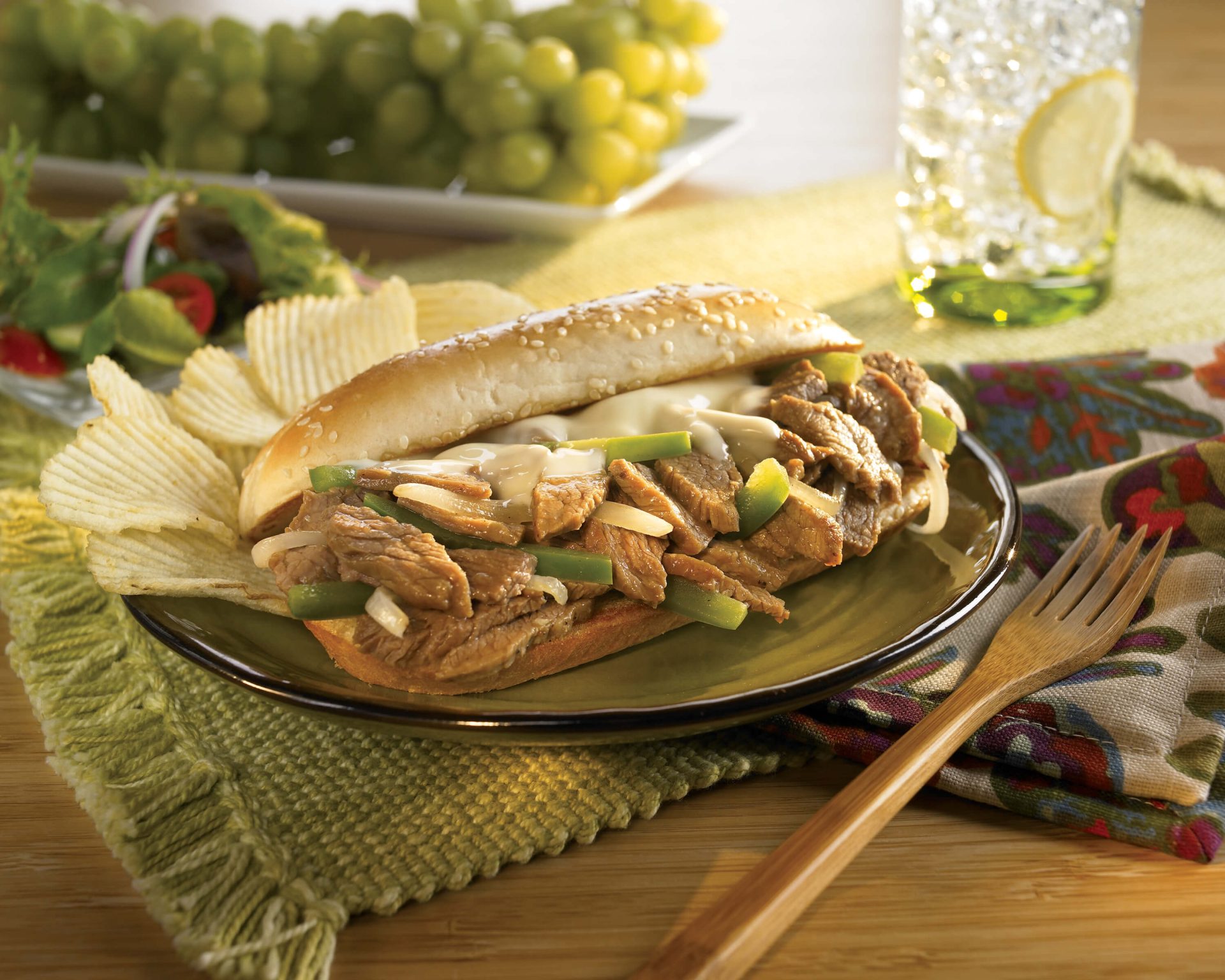Shaved Beef Steak - Philly Sandwich 8x10 (1)